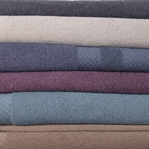 Medvilninių rankšluosčių komplektas (2 dydžiai)