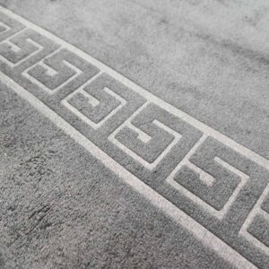 Juodų mikropluošto rankšluosčių komplektas (3 dydžiai)