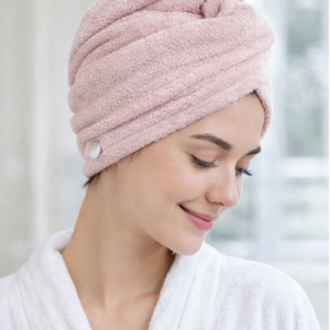 Turbanas plaukams iš mikrofibros