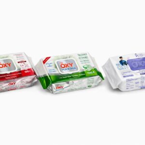 Universalios valomos drėgnos servetėlės 3 vienetai